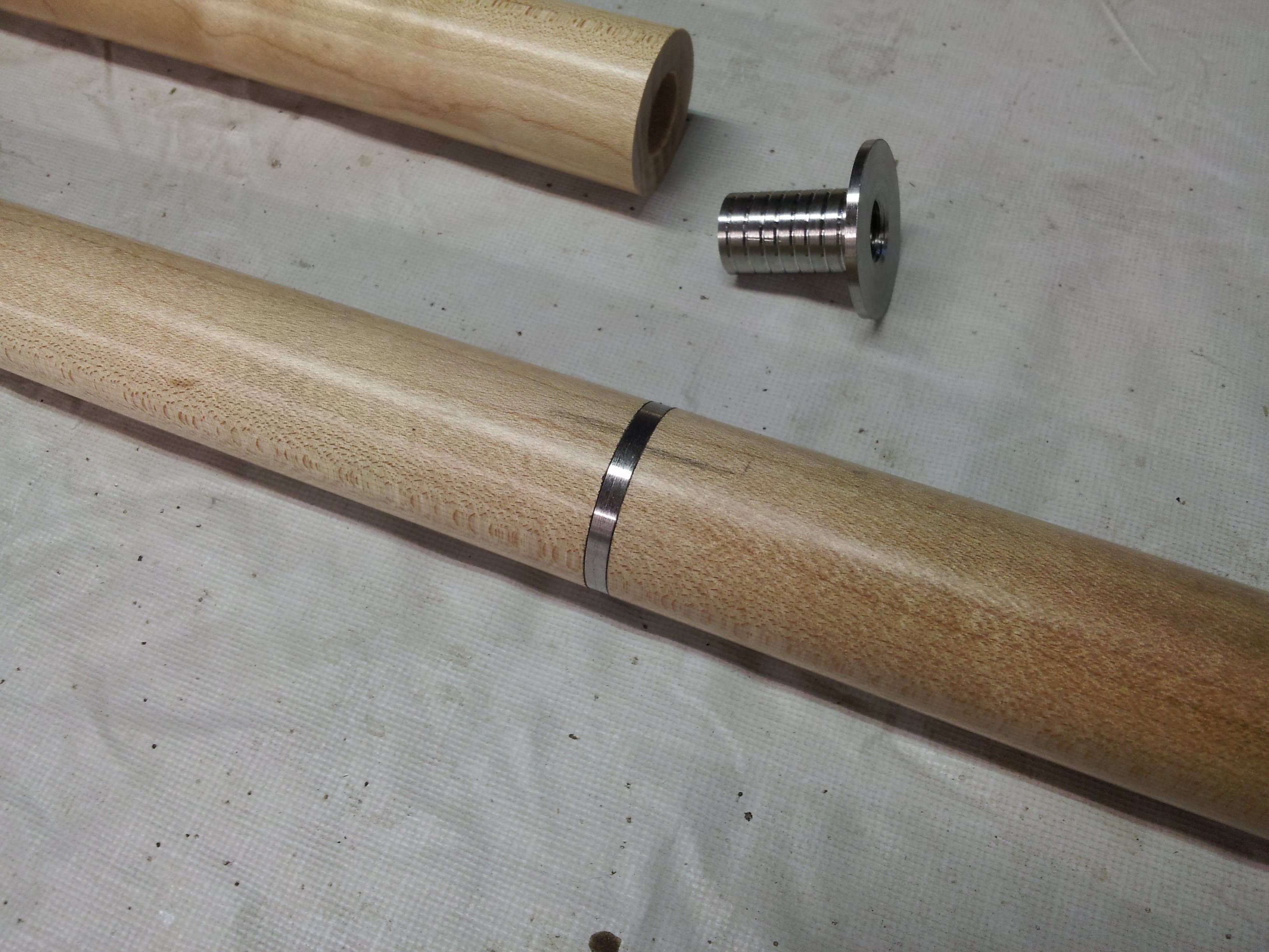 Usinage fleche fixation 32 