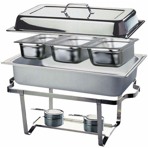 Chafing dish trio gn1 3 2 5l 3804856