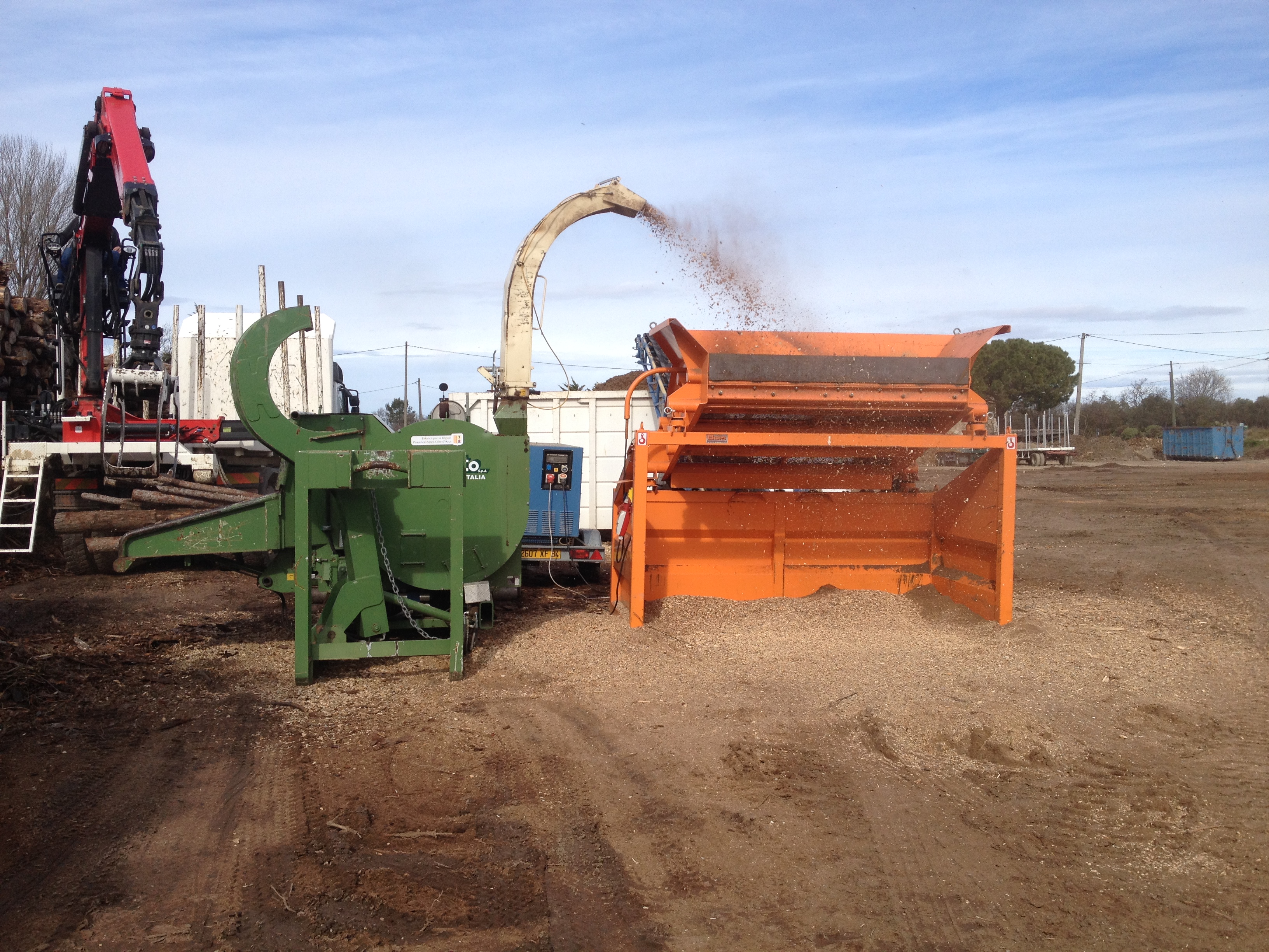 Crible cribleur tamis vibrant 2