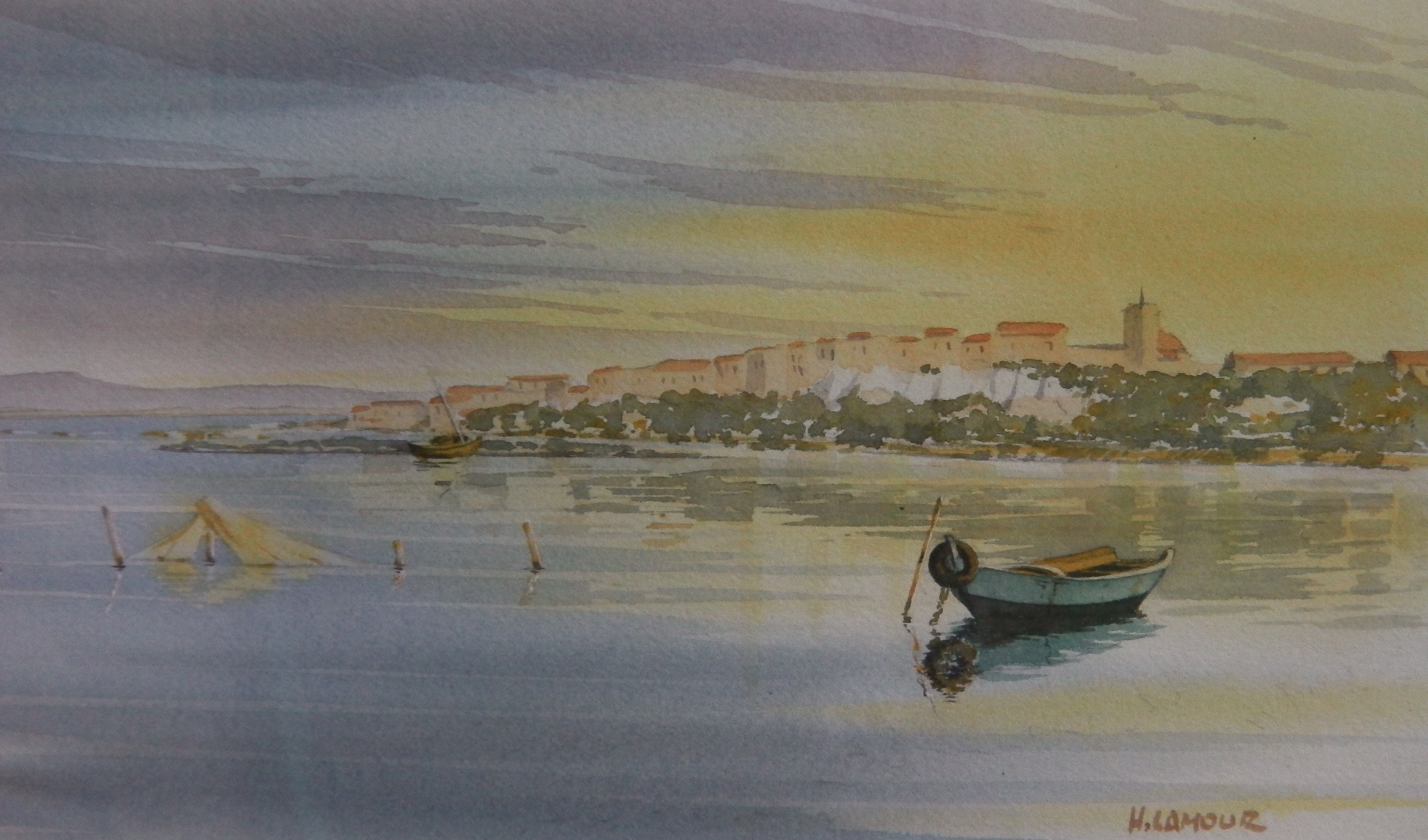 Matin a Bages 34x49