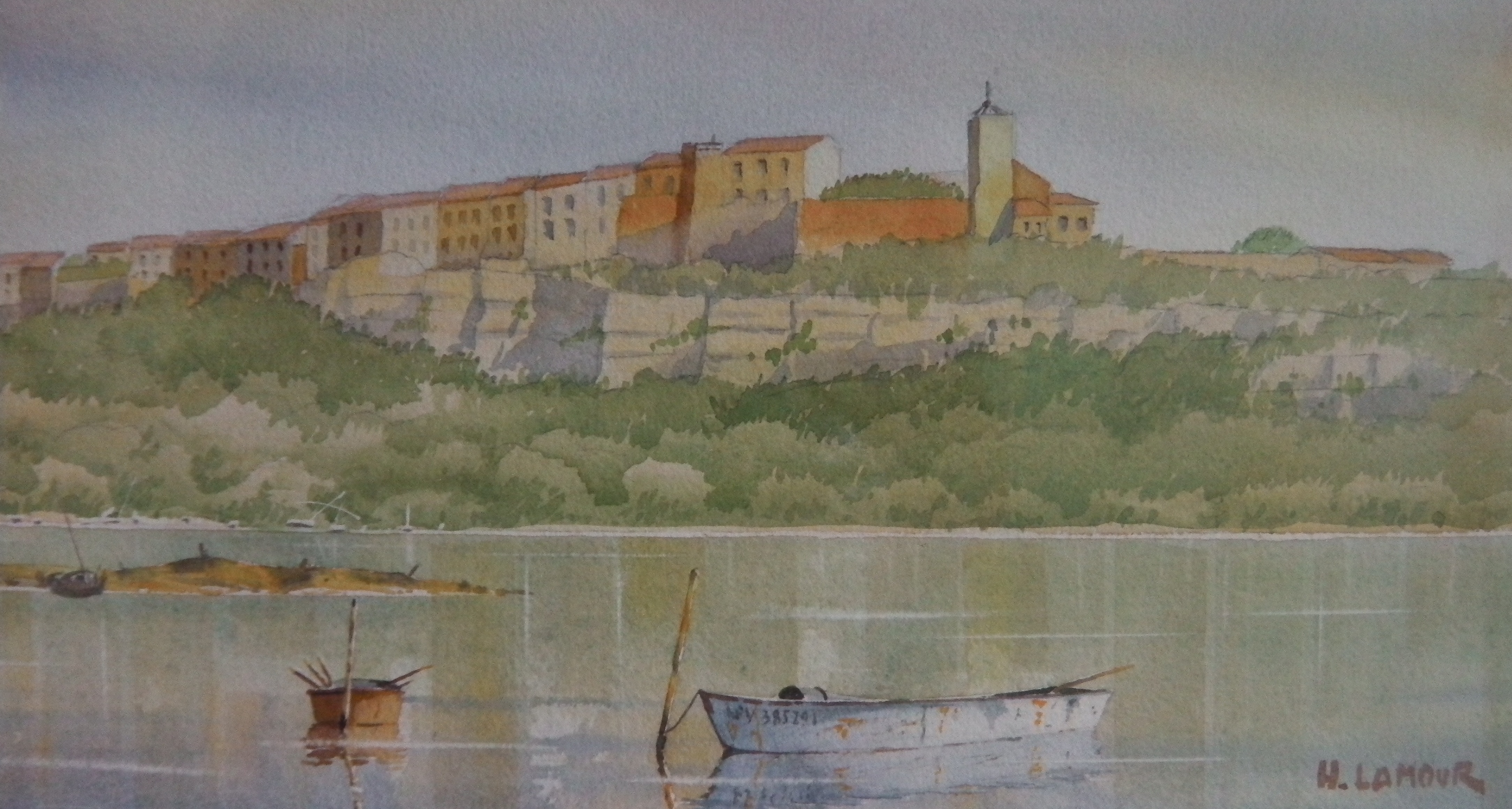Etang de Bages 33x65