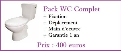 wc complet tarif courbevoie