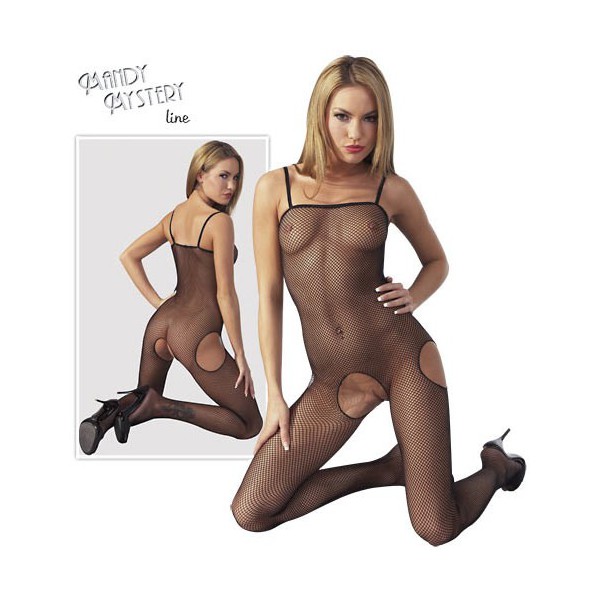 REF 092
Combinaison resille ouverte a brettelles S/M OU L/XL
