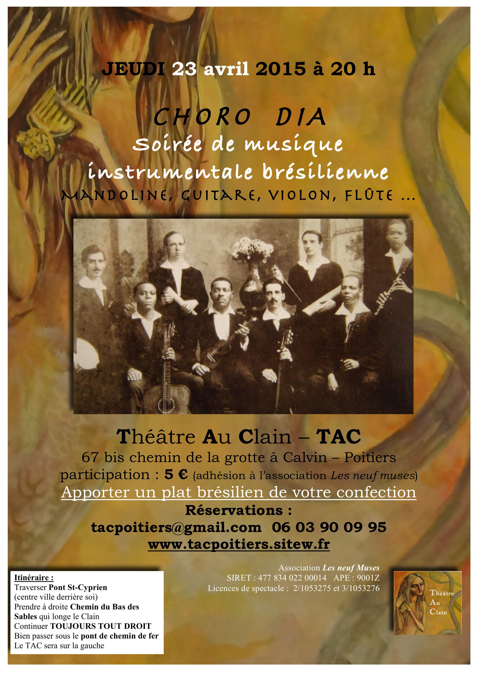 Choro dia affiche