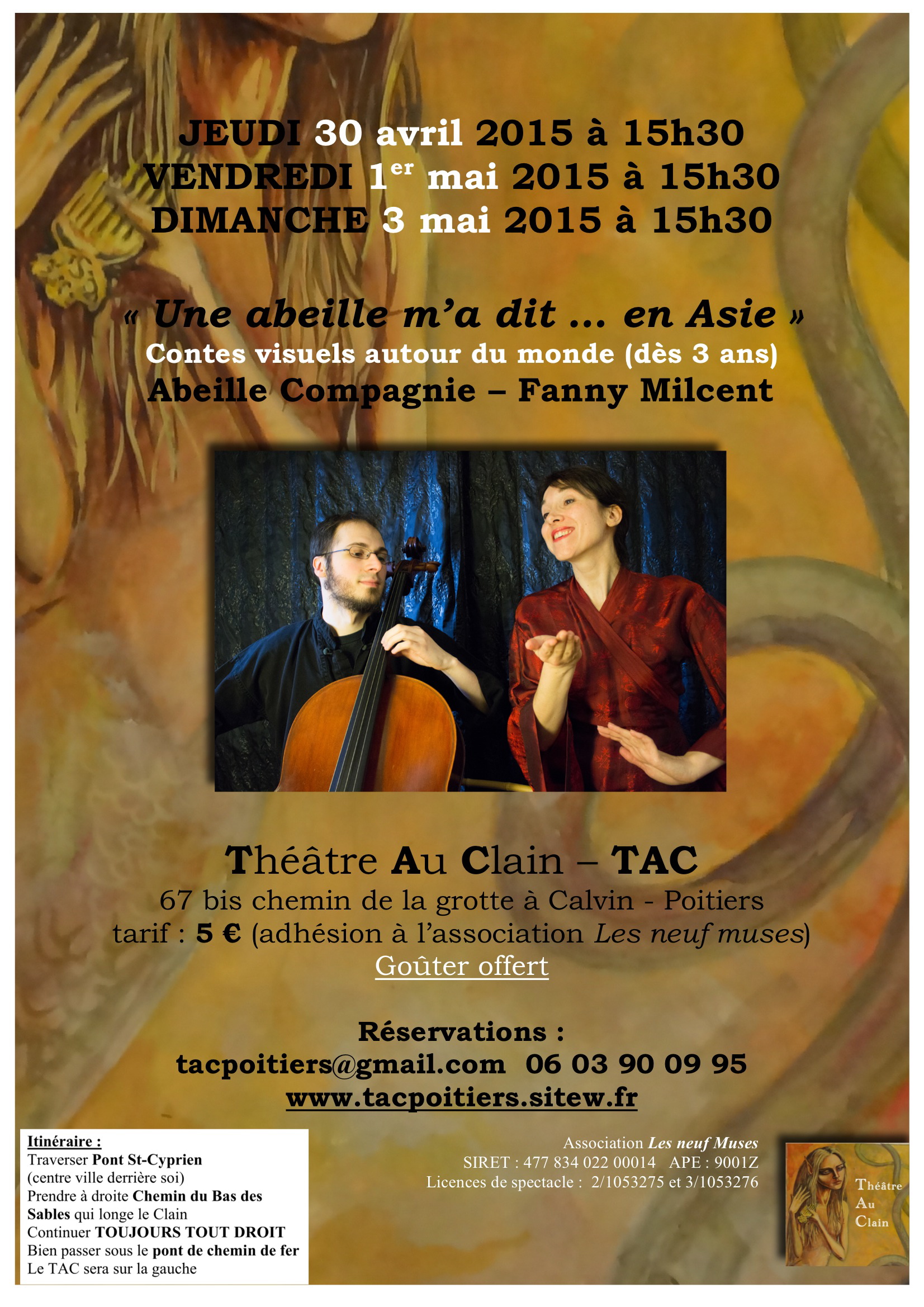 Seve abeille affiche