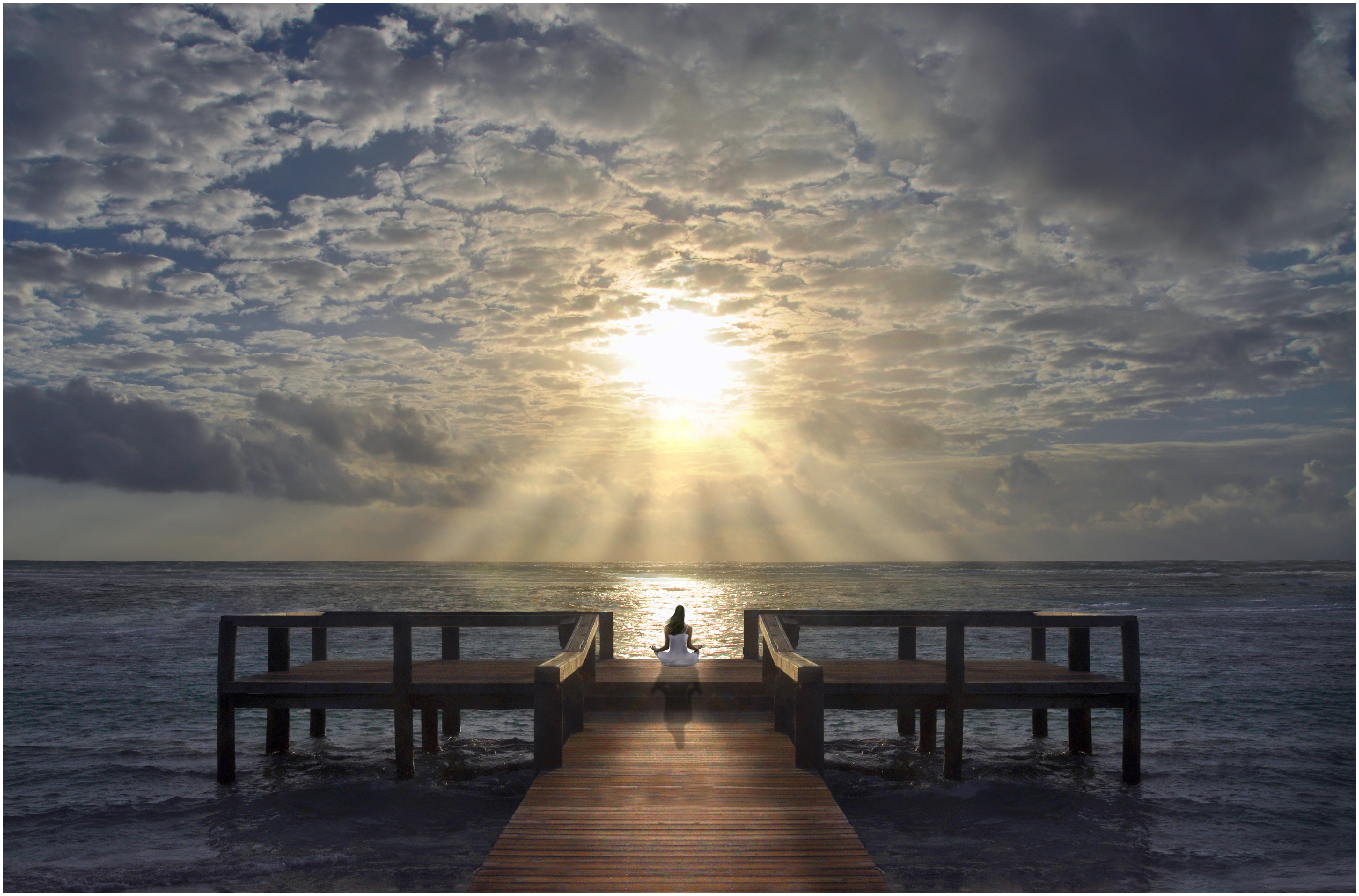 Quietude contour blanc