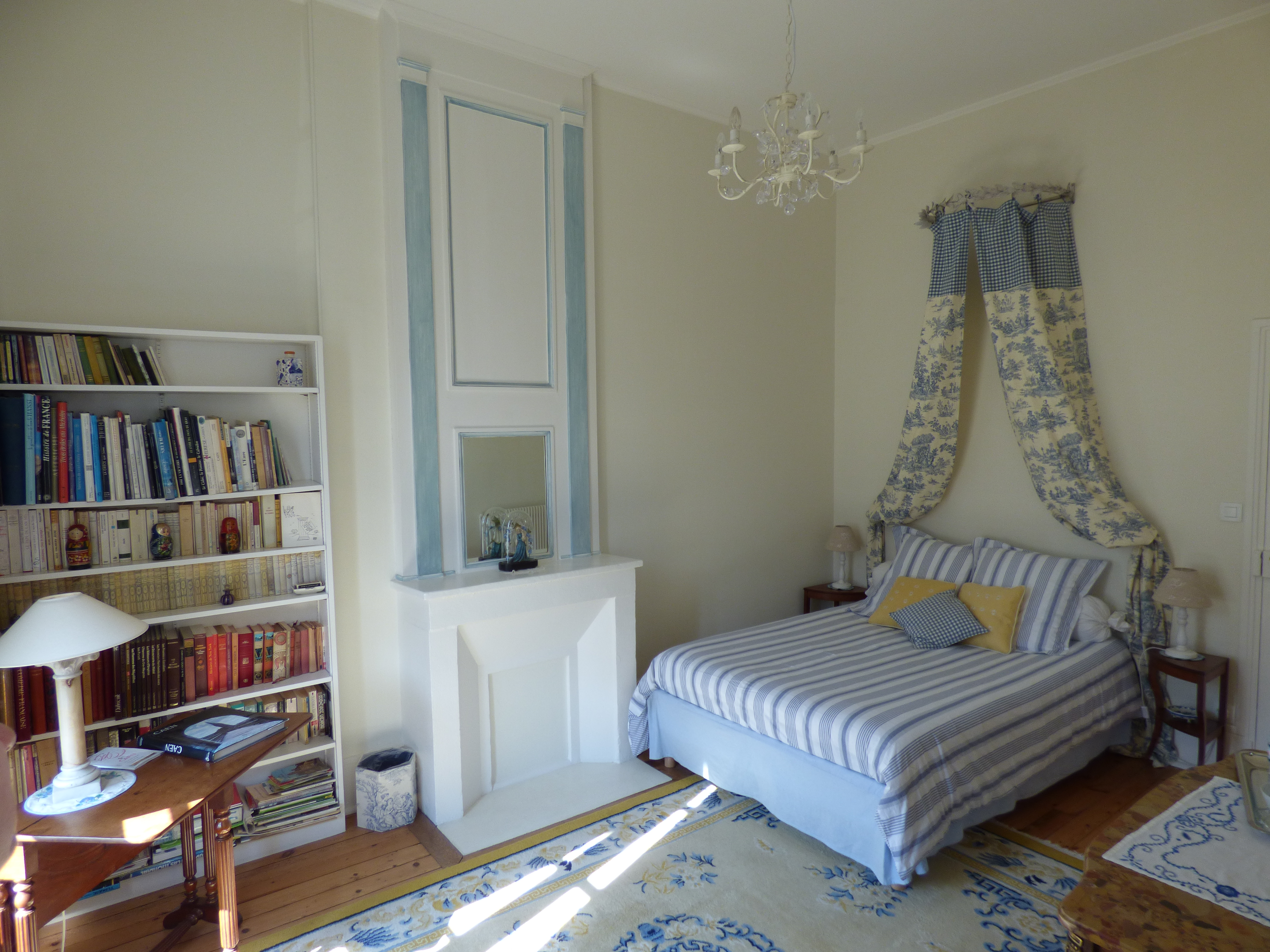 Chambre bleue