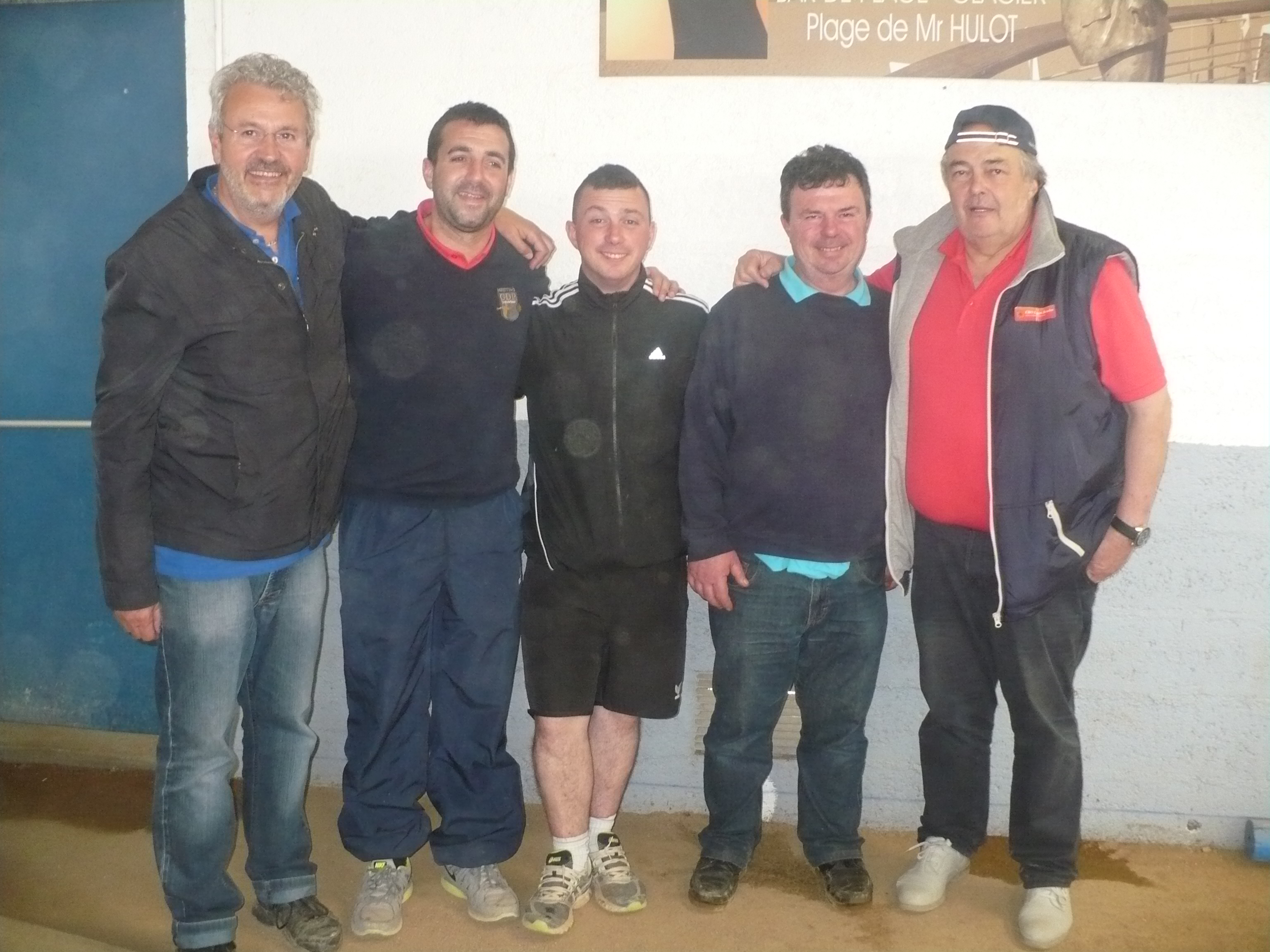Podium concours de points 2015