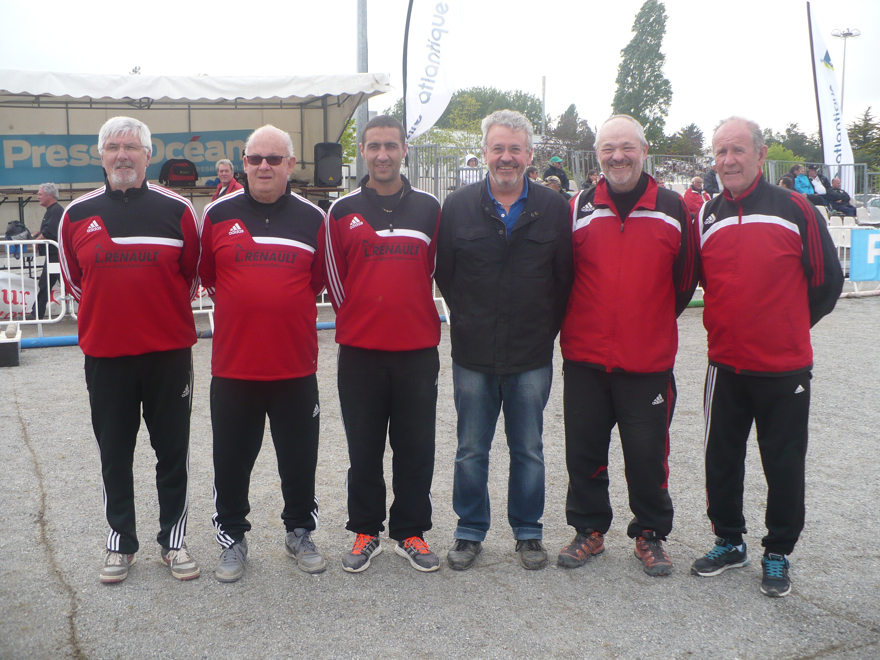 Finalistes divais et poitevins des 7emes fetes boulistes de La Baule
