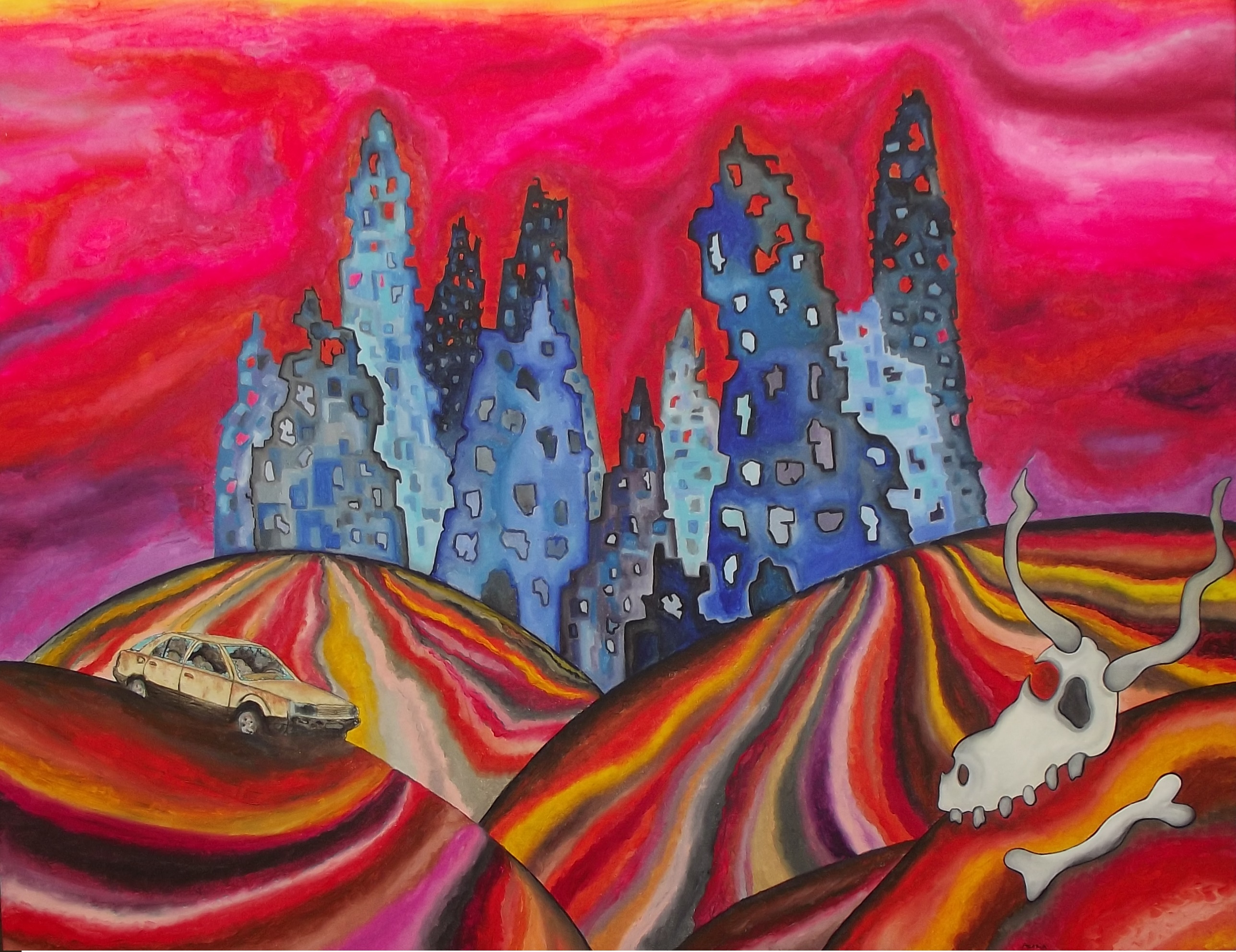 Paysage post capitaliste 2 MQ