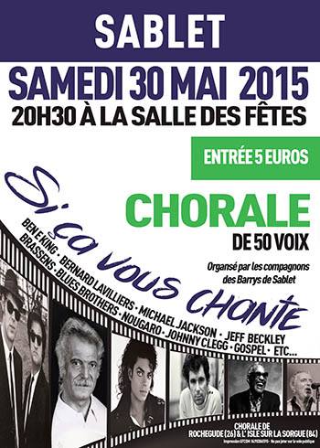 Sablet 30 mai 2015
