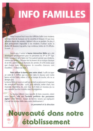 Borne melo notice