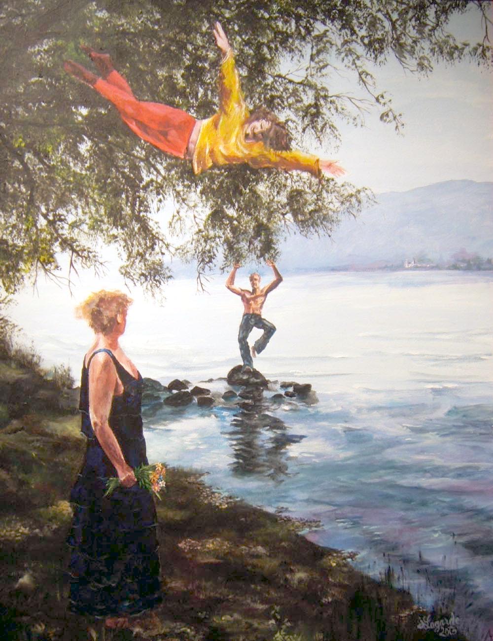 Exhibition improbable sur la rive