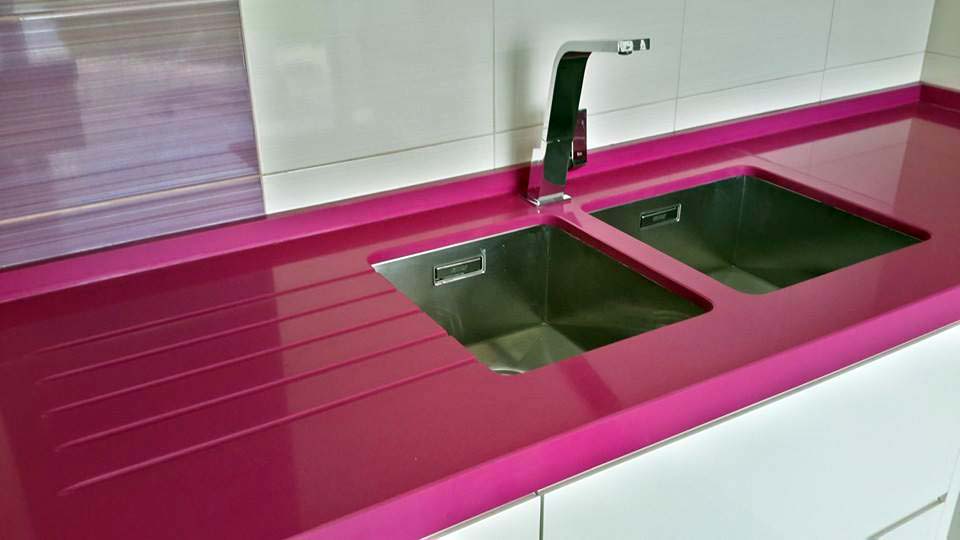 Double vasque sous plan