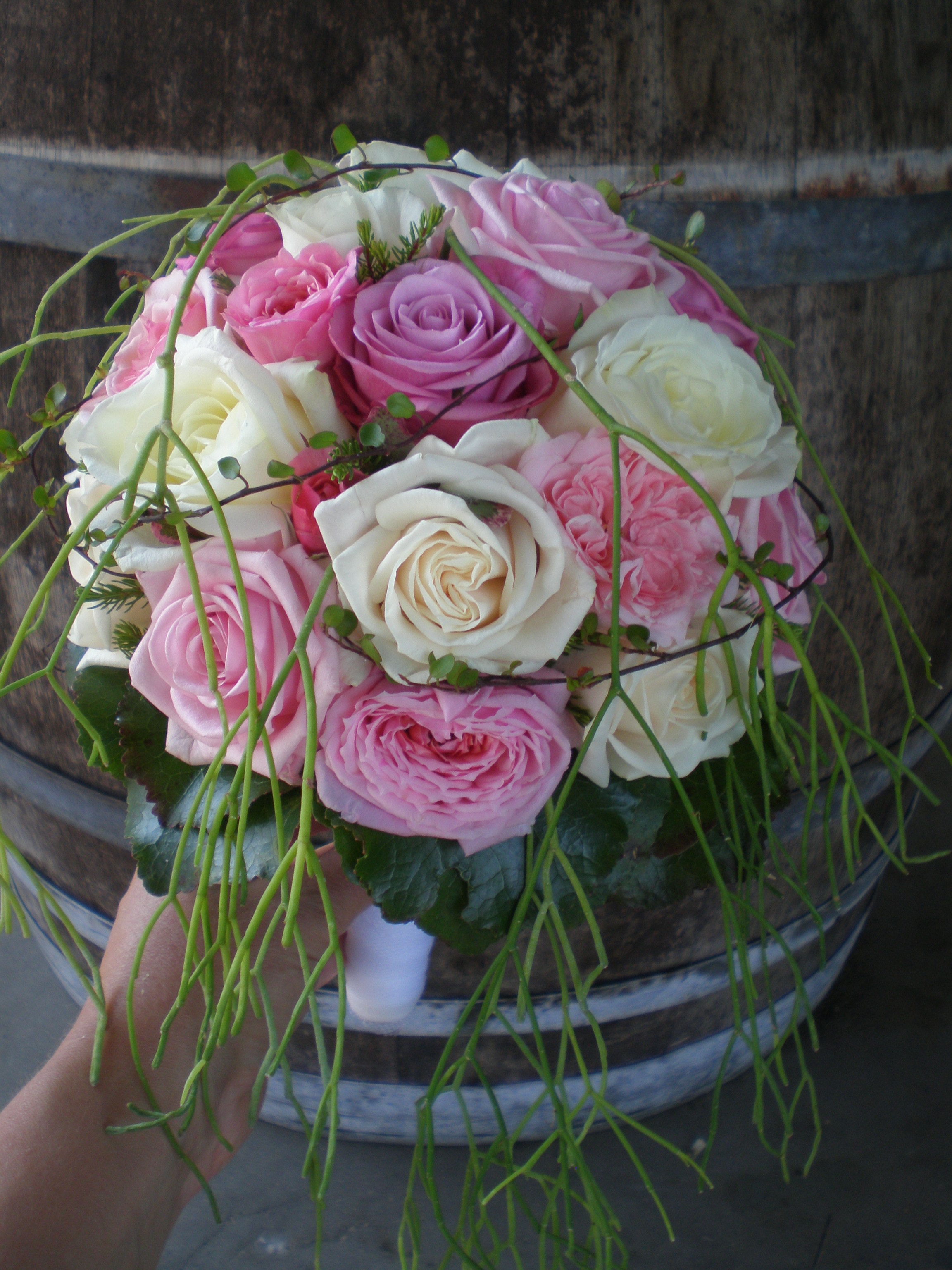 Boule de roses Mariage 
PARADIS VEGETAL