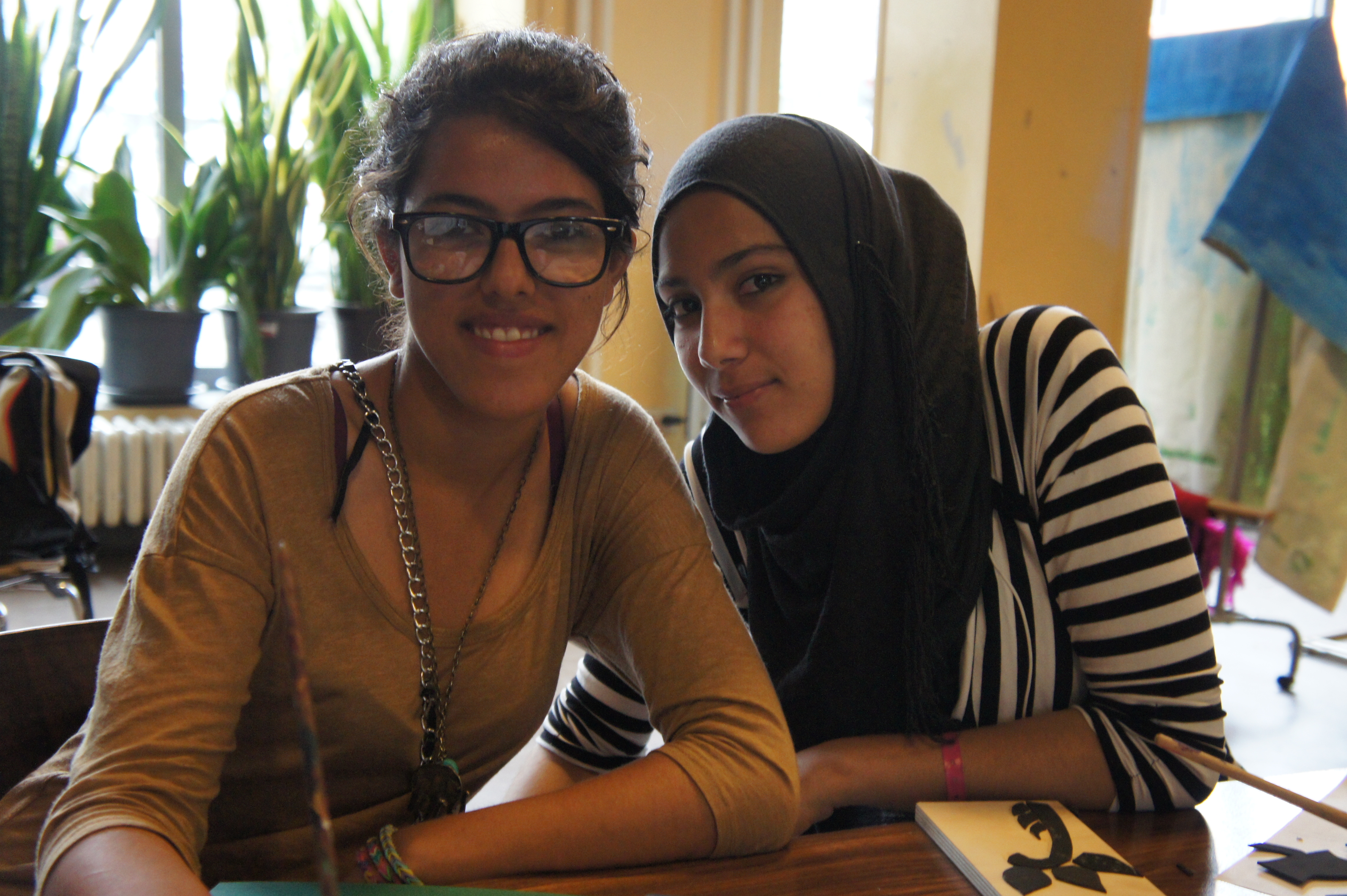 Hajat et Rim et leurs ornements