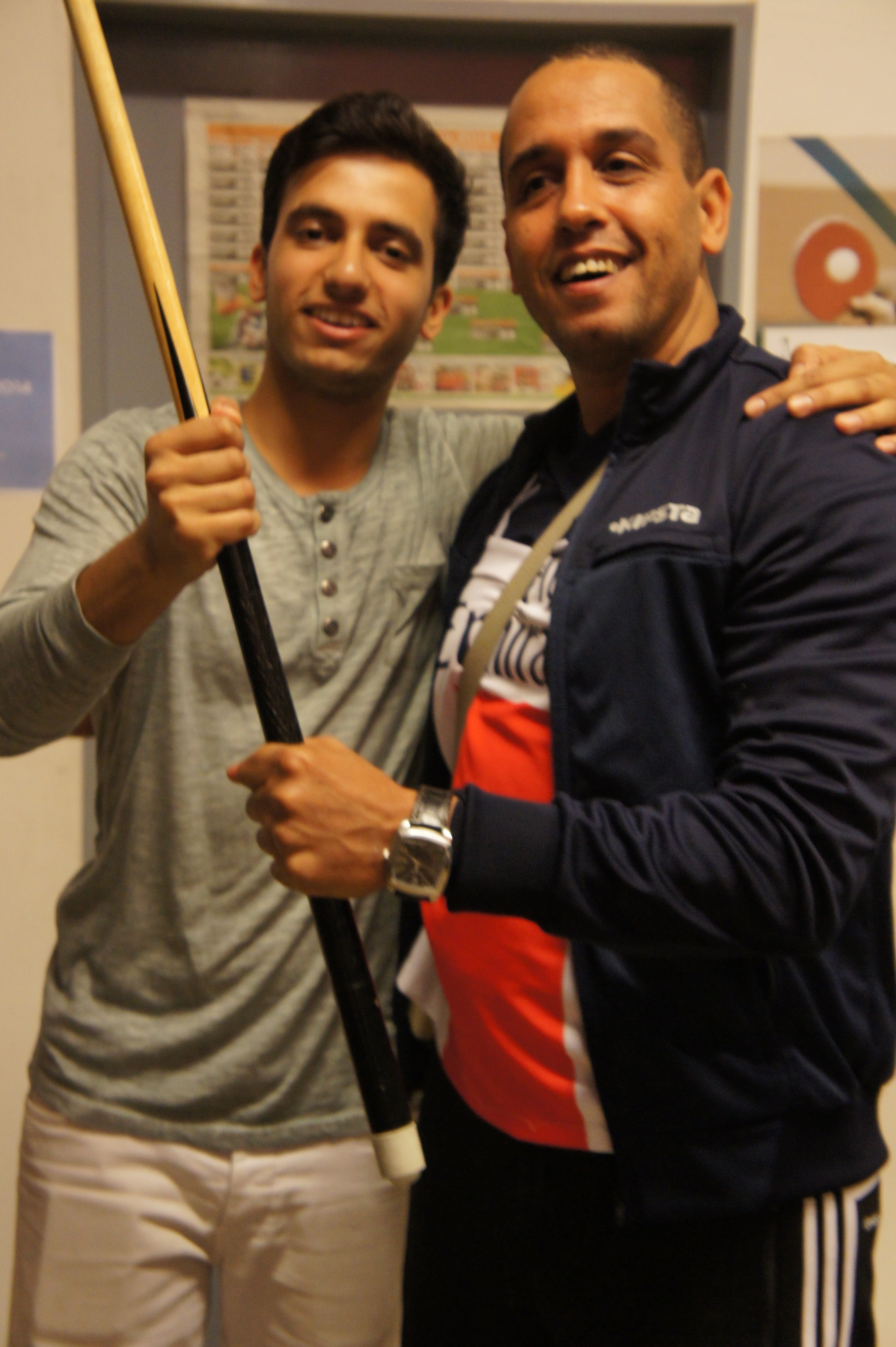 Les professionnels du billard - Sumair et Abderrazak