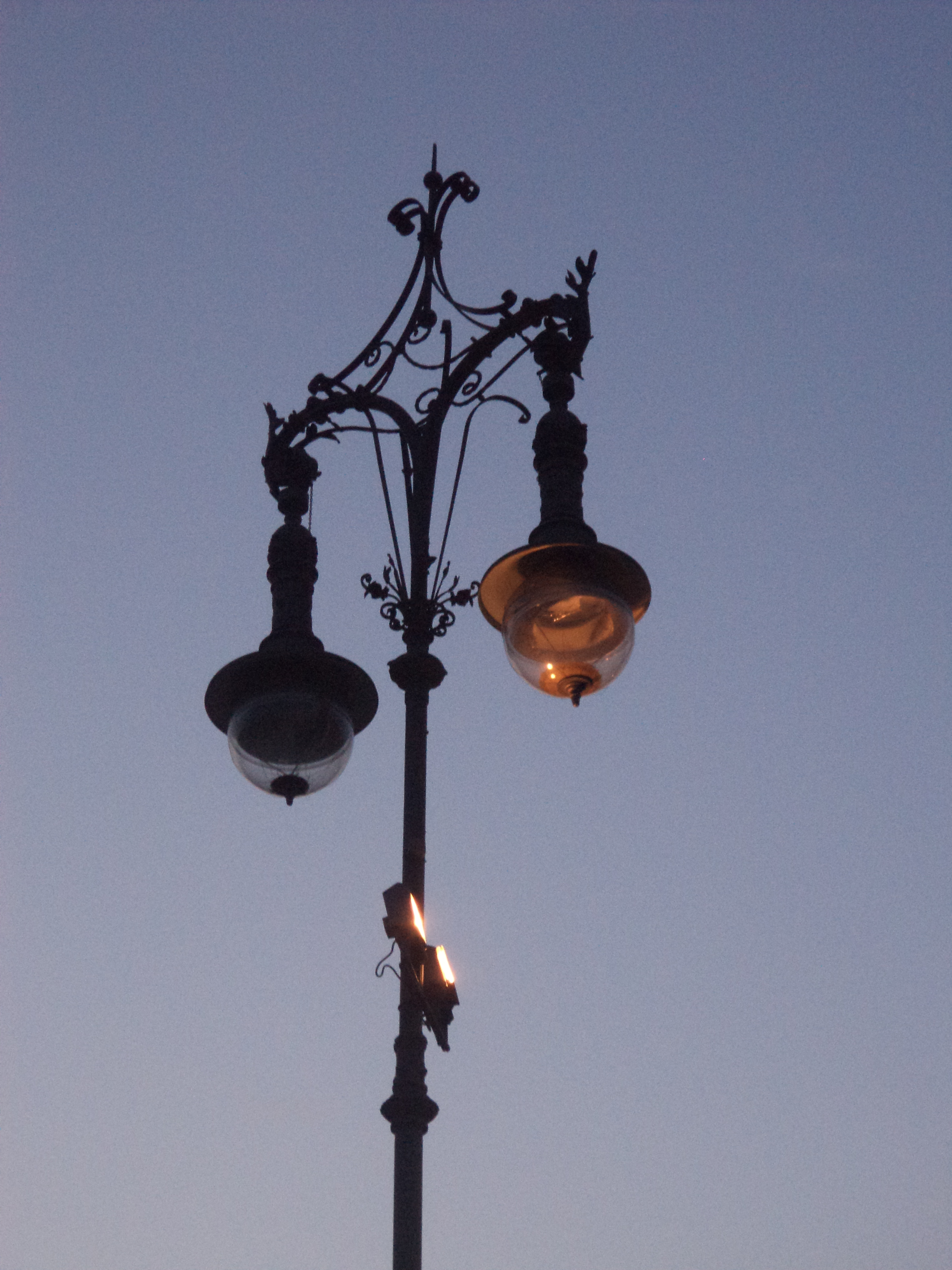 Les lampadaires de Jungendstyl