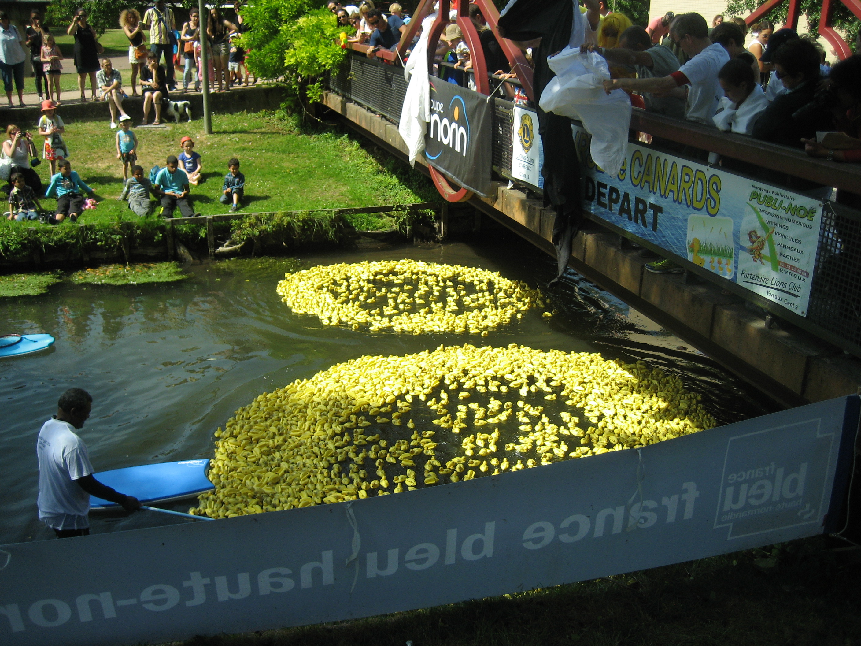 Course de canards evreux 2015 1