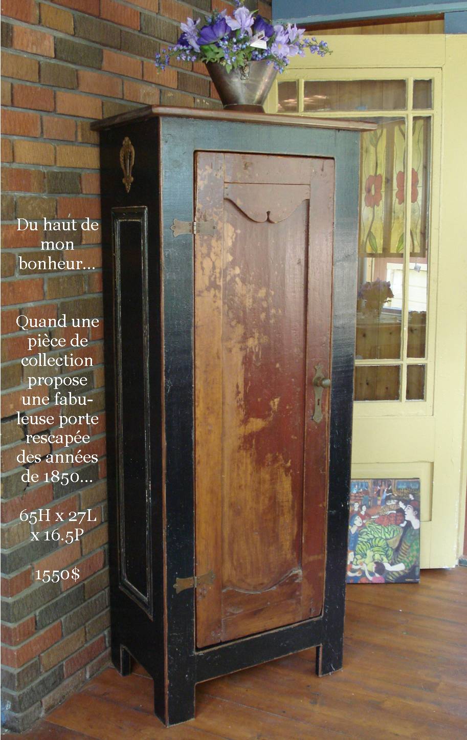 Du haut de mon bonheur