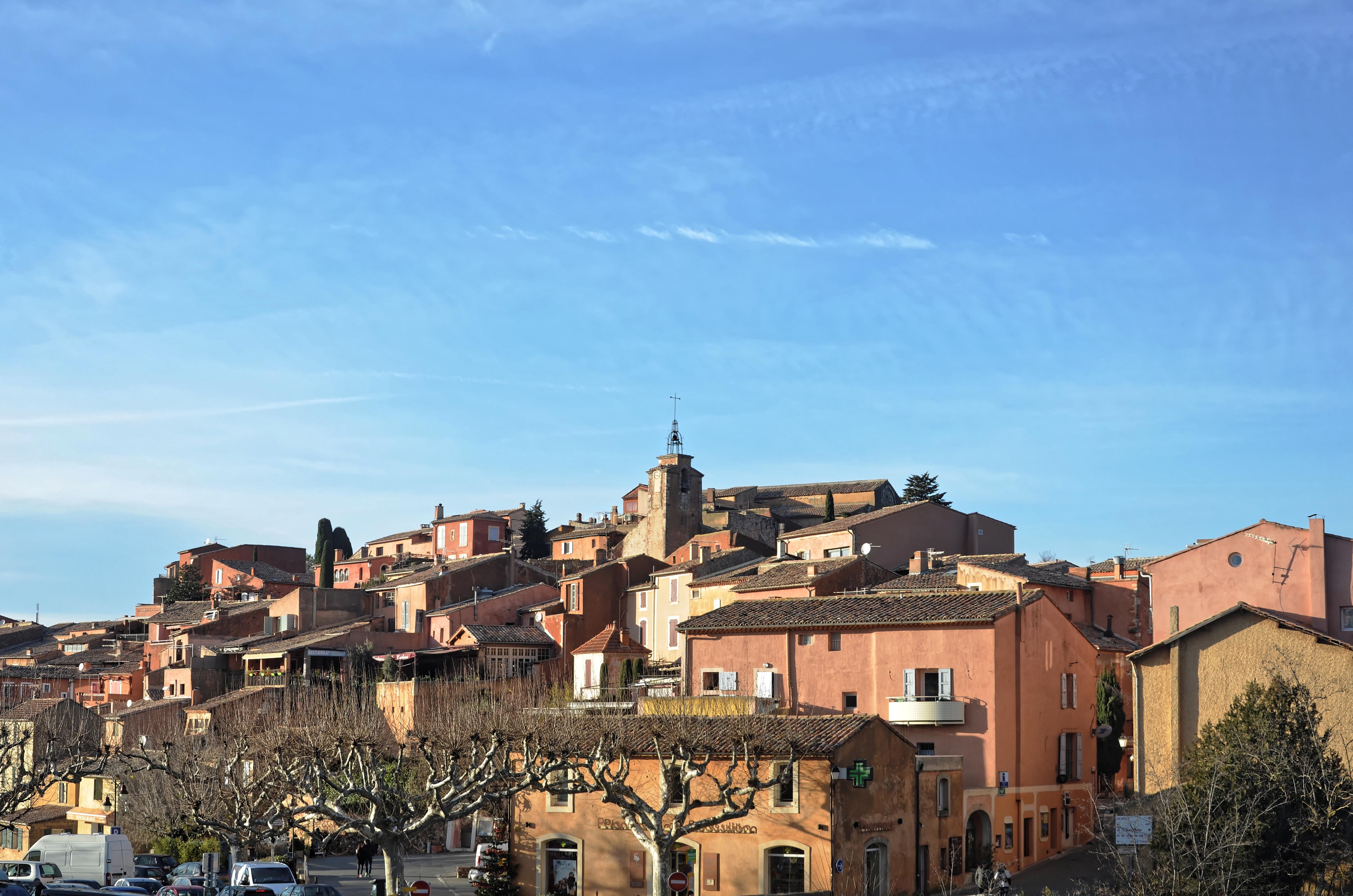 Le village de Roussillon
