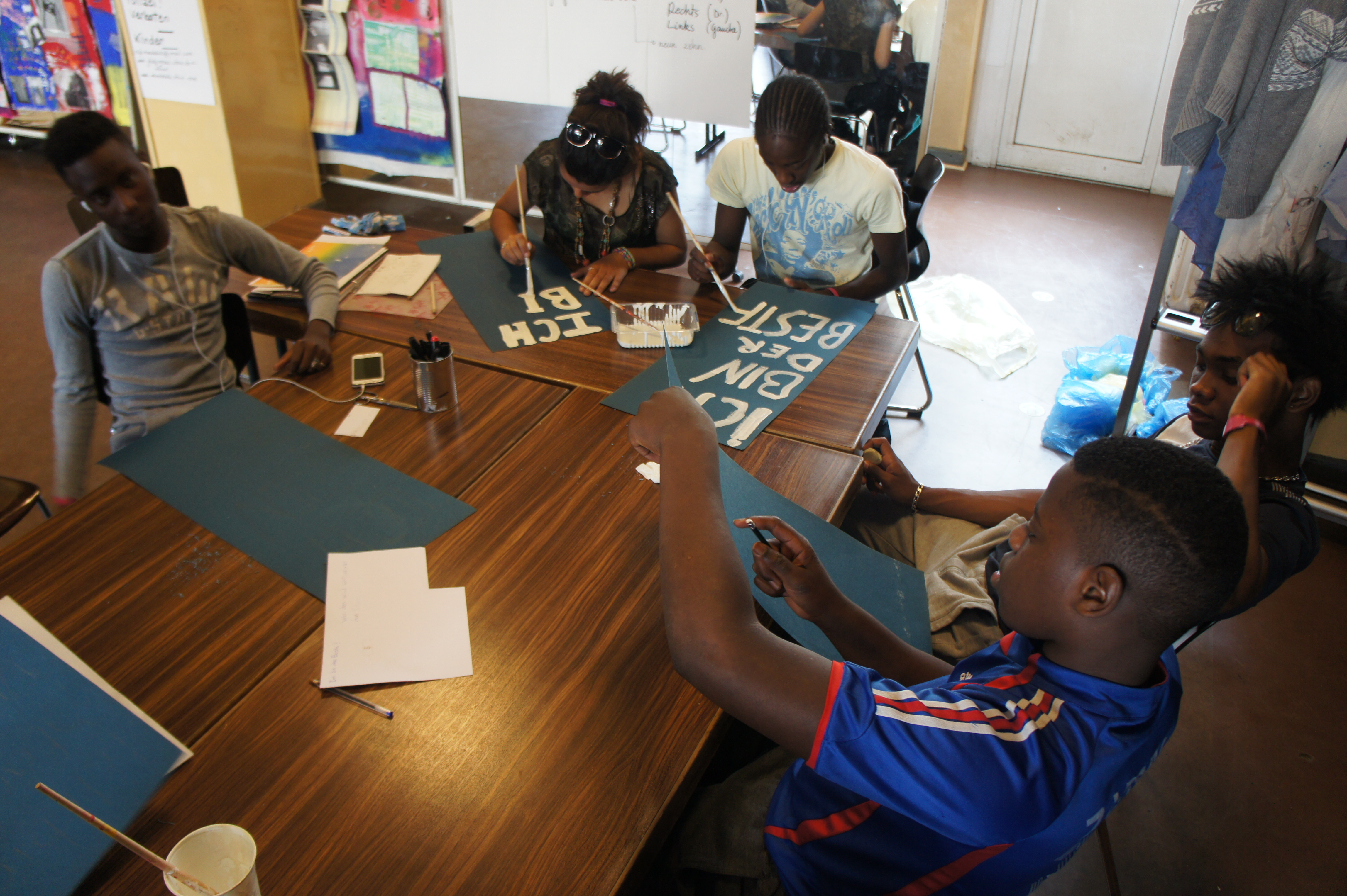 Une phrase qui caractérise chacun, écrite en allemand