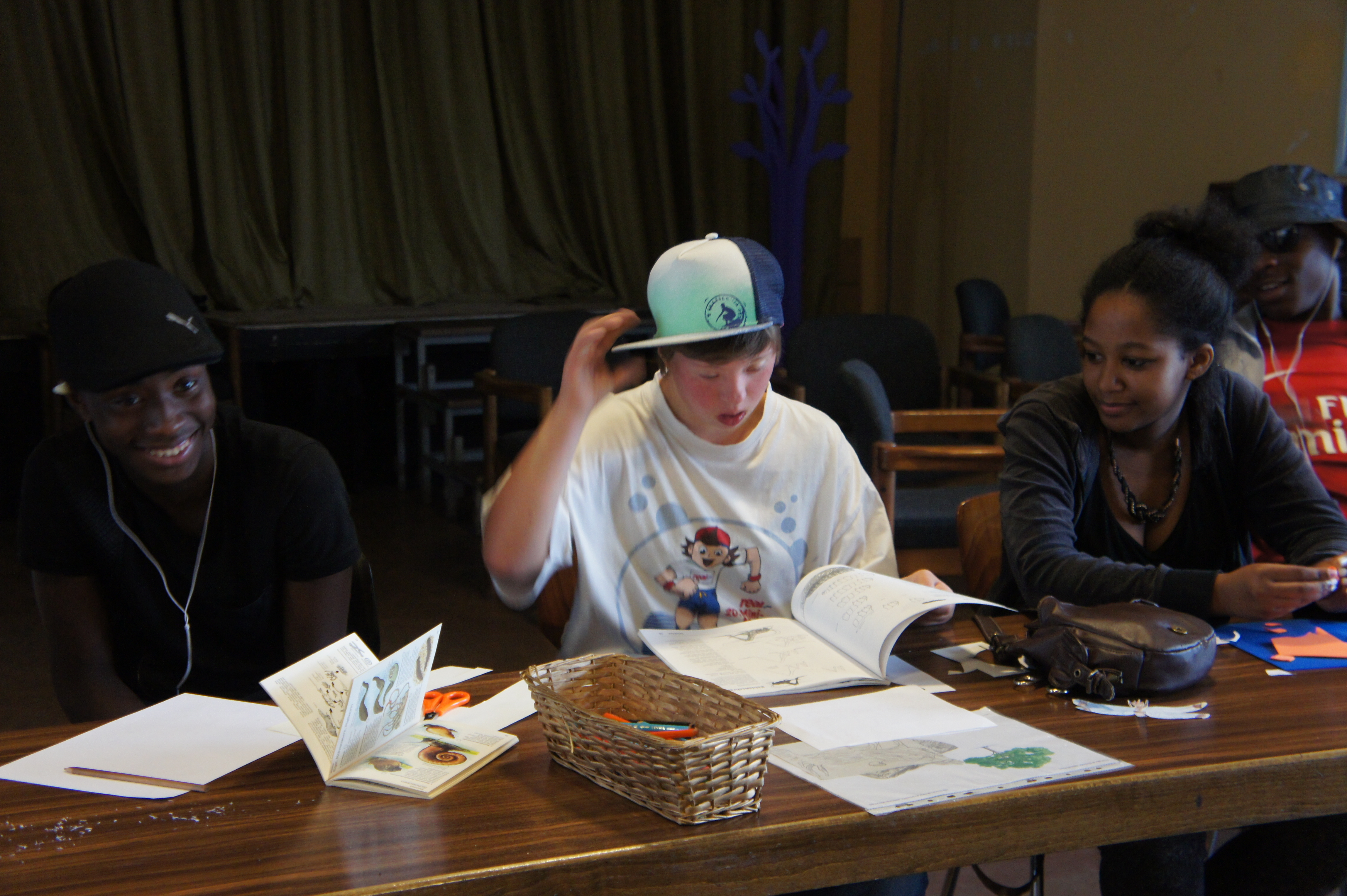 Yakouba, Lioba, Mouna - concentrés