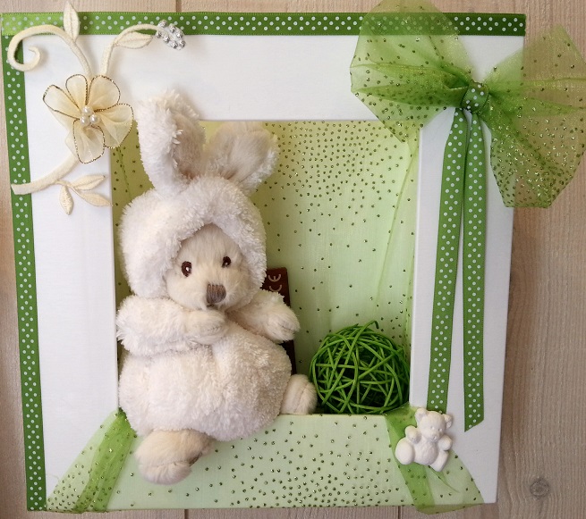 Cadre vert avec ziggy