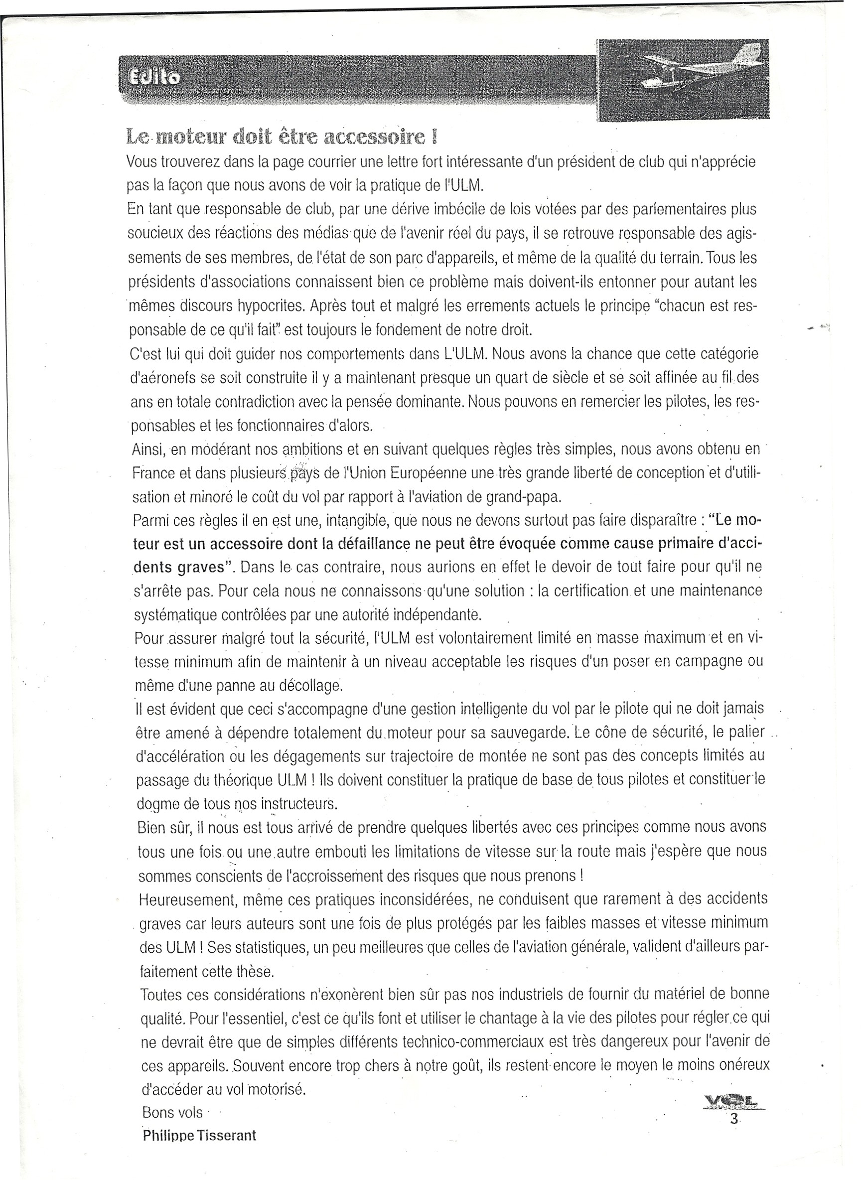 Moteur accessoire