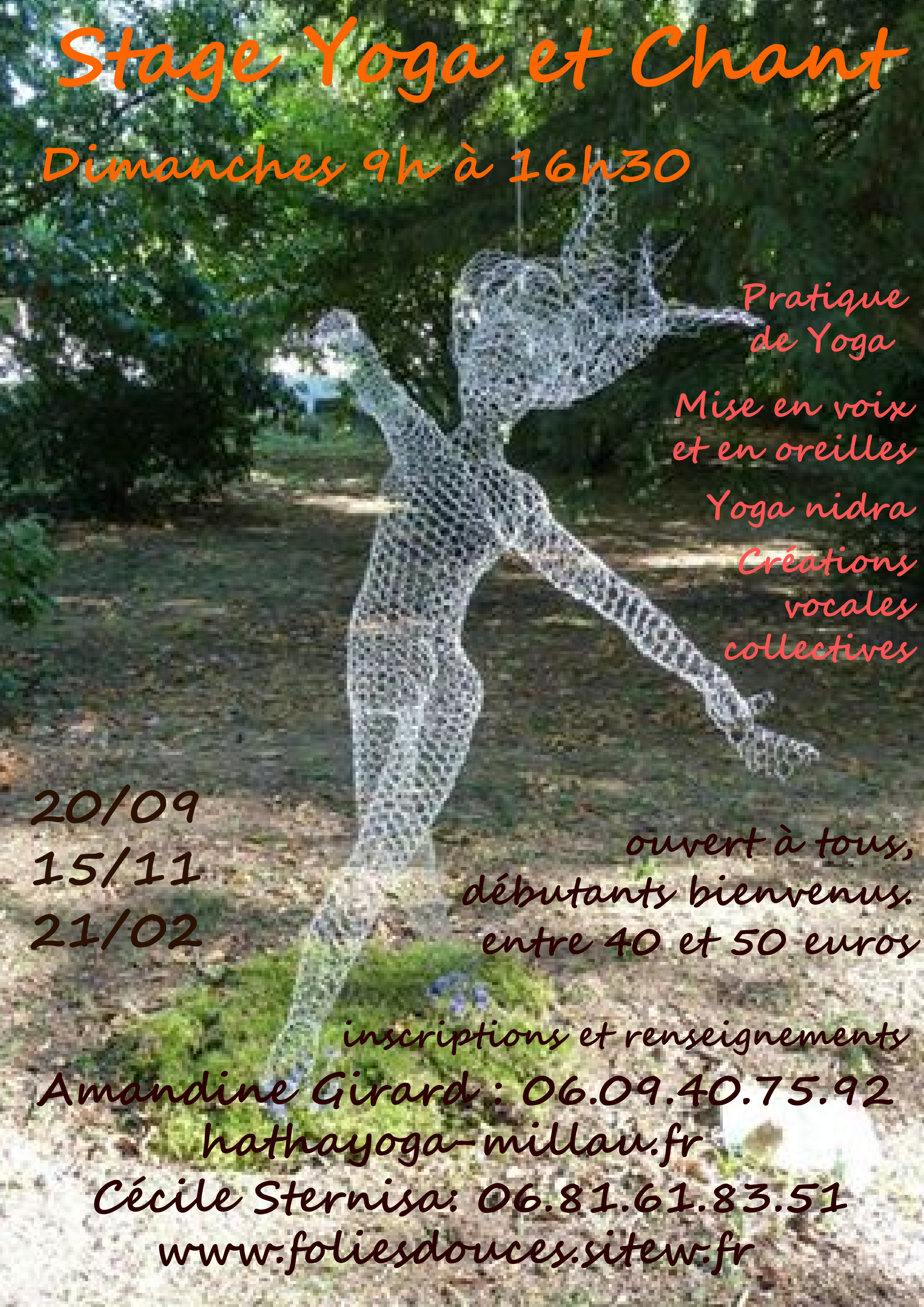 Stages chant yoga