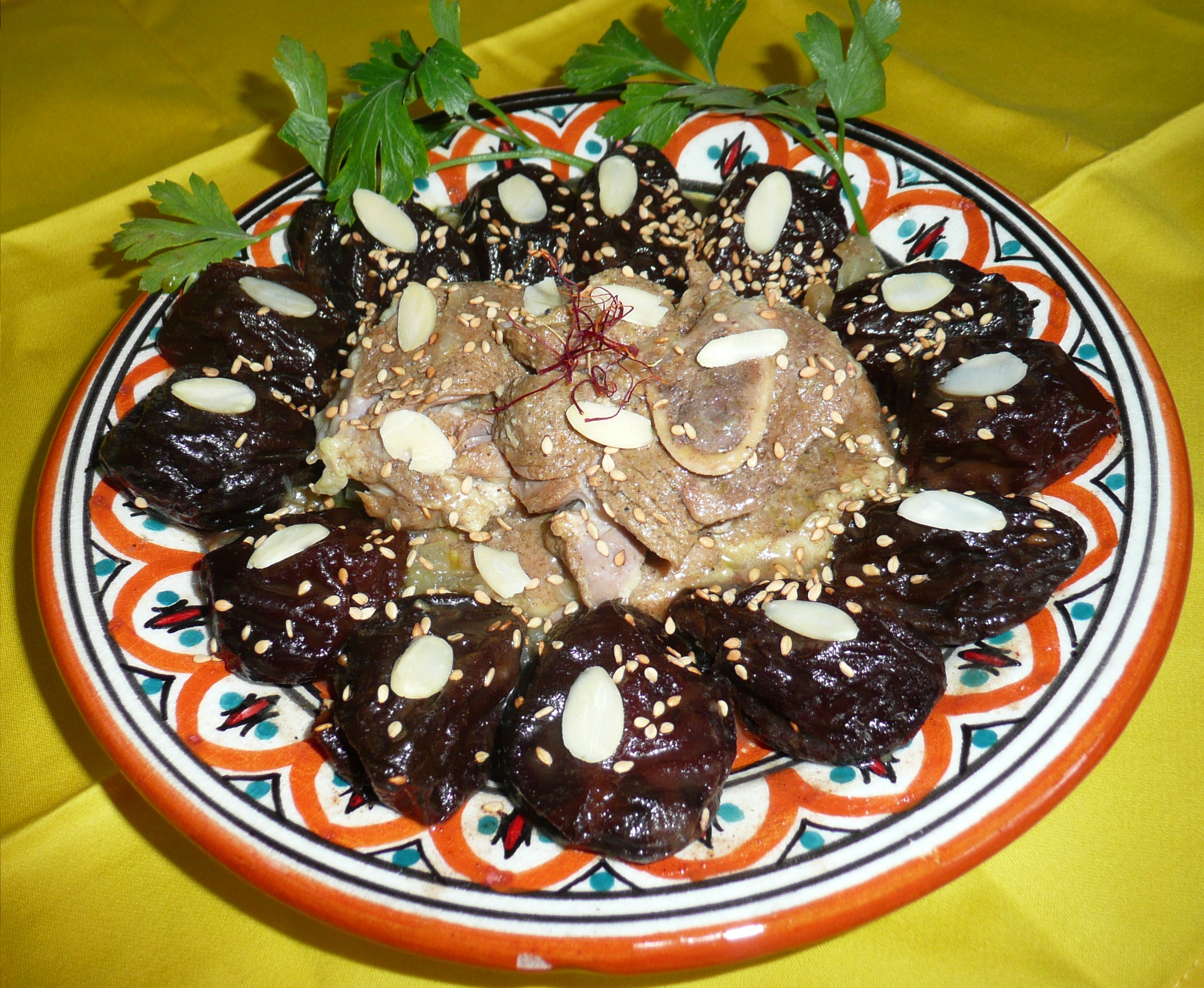 Tajine pruneaux