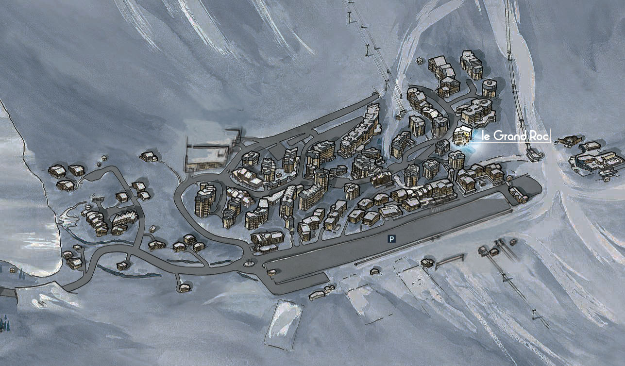 Plan situation val claret