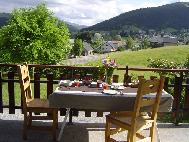 Vue de la terrasse