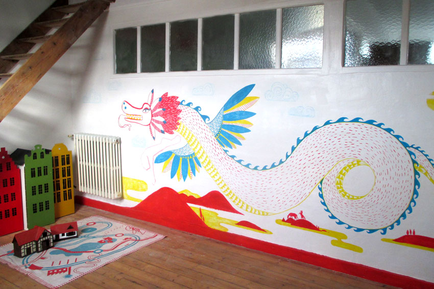 Décoration de chambre d'enfant. Pacôme.