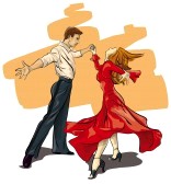 12484441 beau couple dans la danse de salon vector illustratio jpgfd