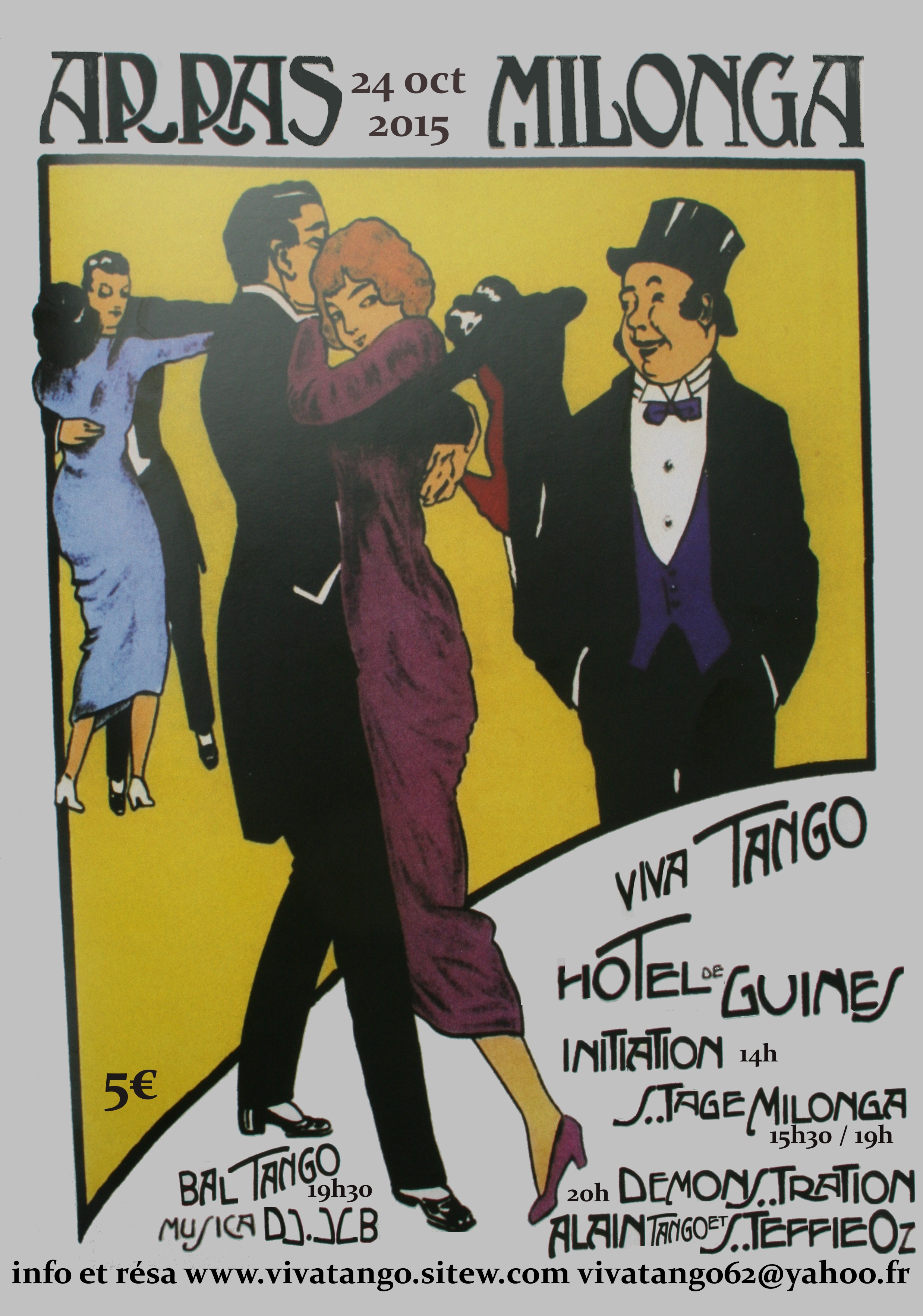 tango argentin arras vivatango 62 pas de calais