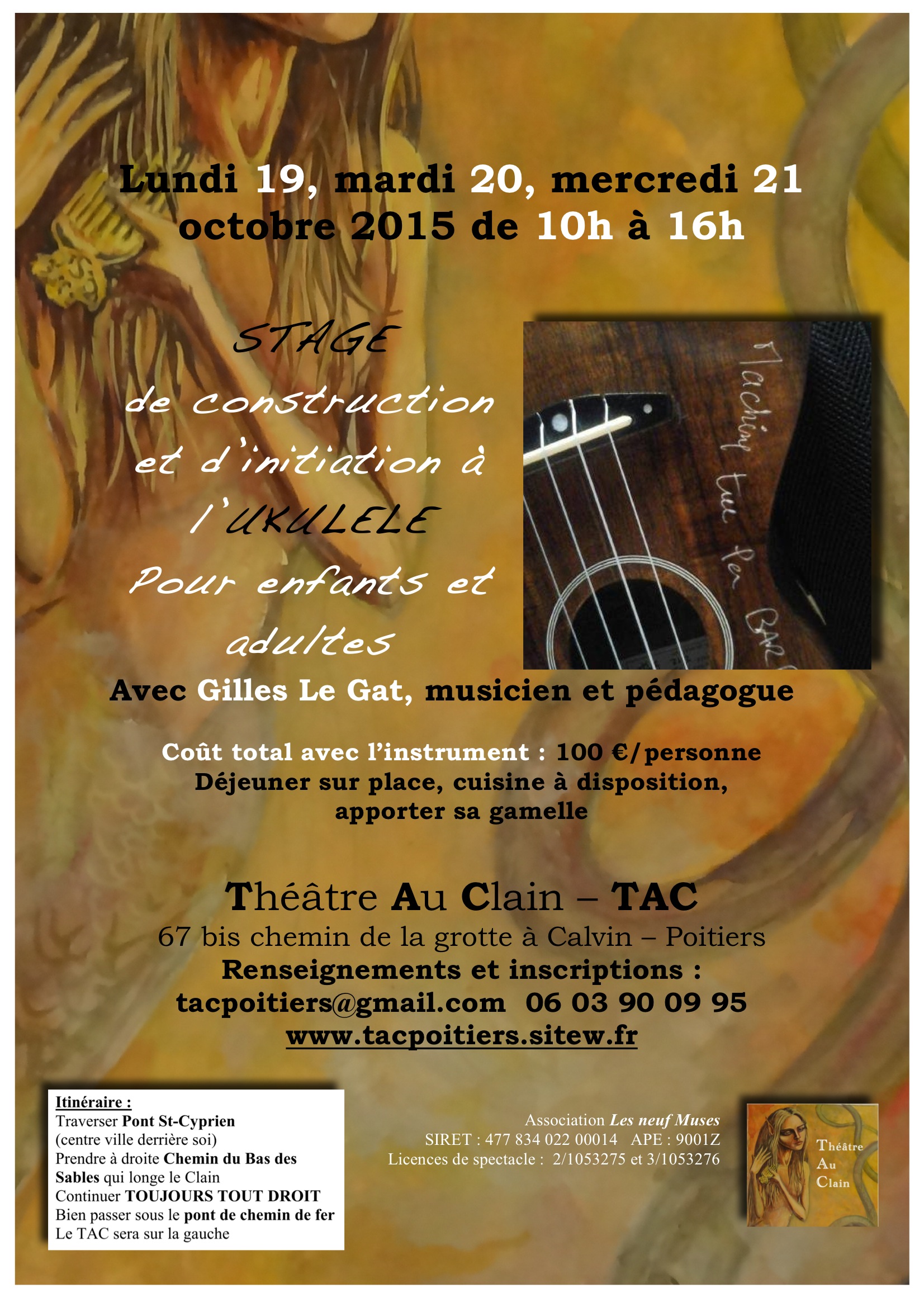 Stage ukulele affiche tac