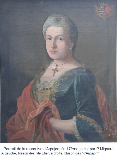 Portrait d Arpajon antique