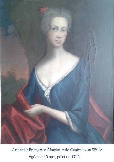 Portrait portret painting comte antique