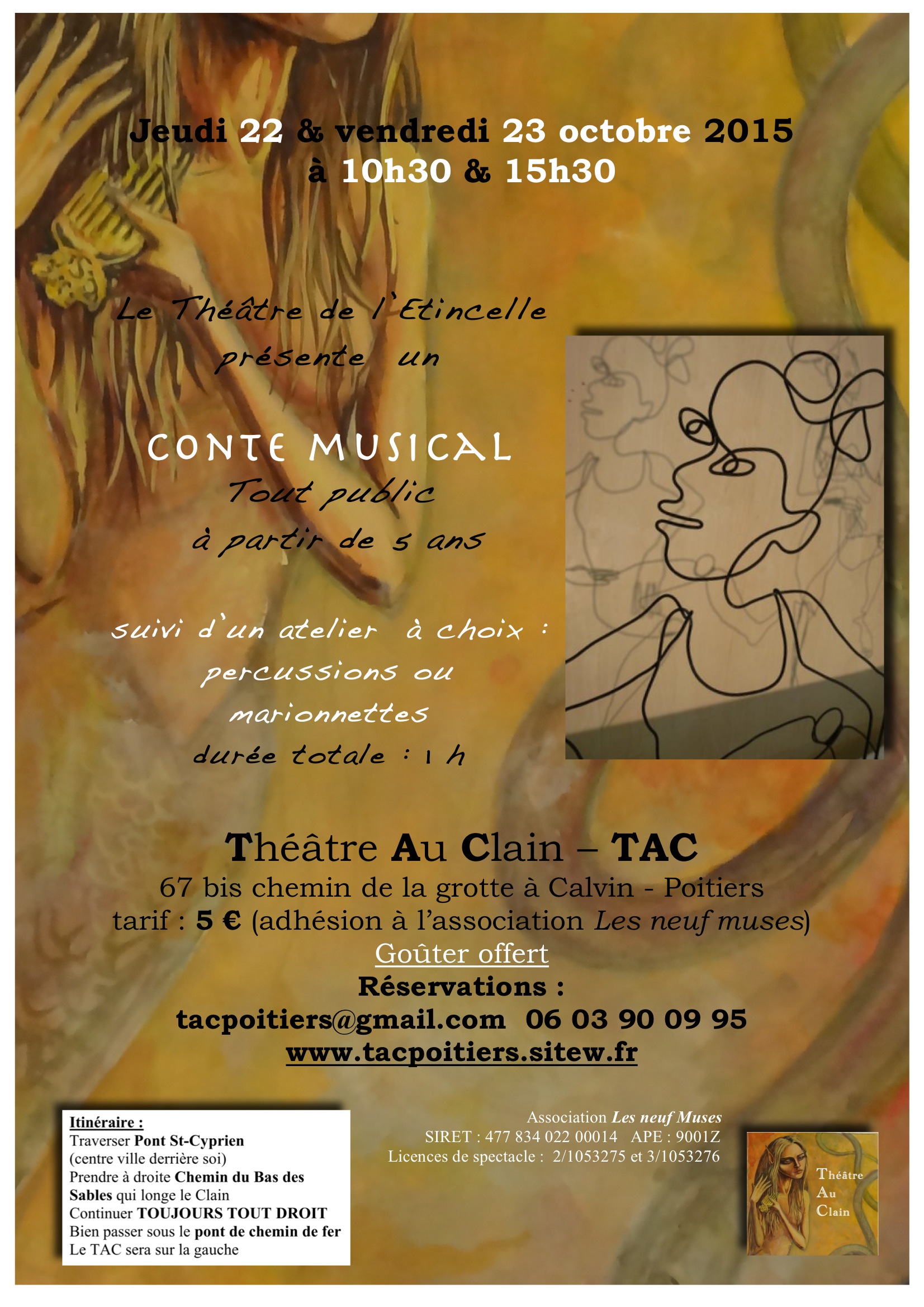 Etincelle affiche tac oct