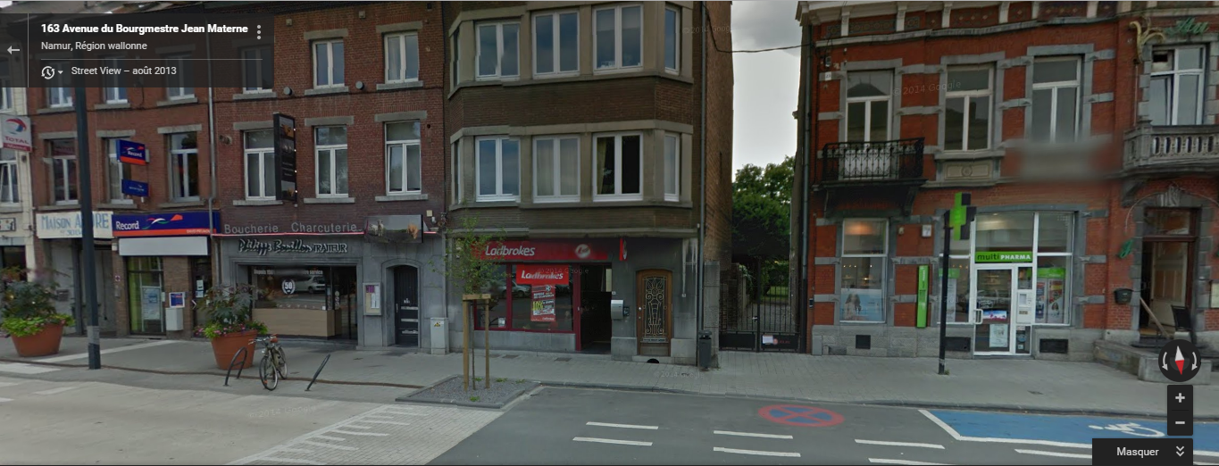 Ladbrokes Avenue Jean Materne à Jambes