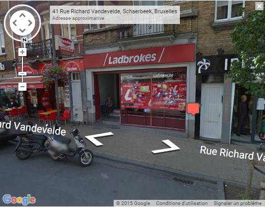 Ladbrokes rue Richard Vandevelde de Schaerbeek