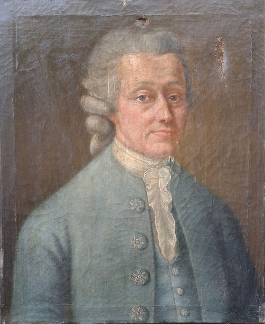 Portrait painting antique