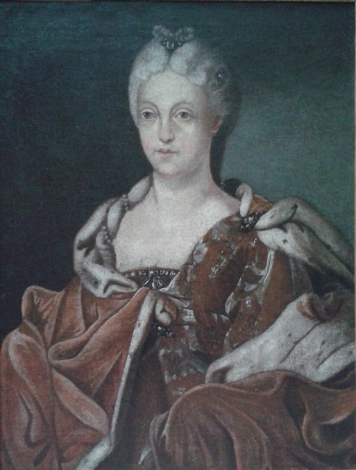 Portrait antique Maria Amalia von Osterreich