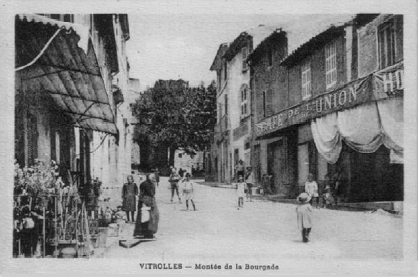 Montee de la bourgade 1913