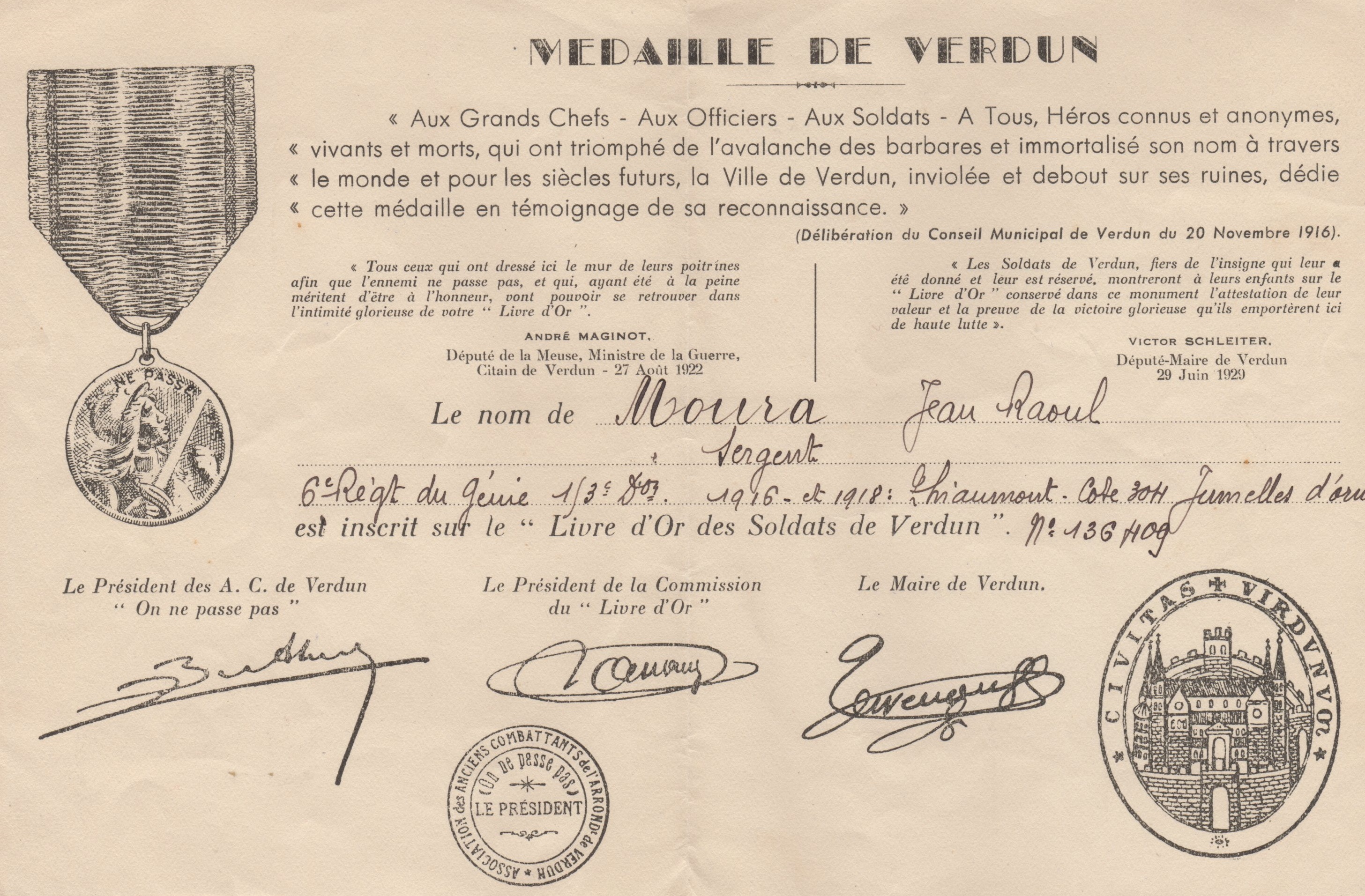 Medaille de Verdun