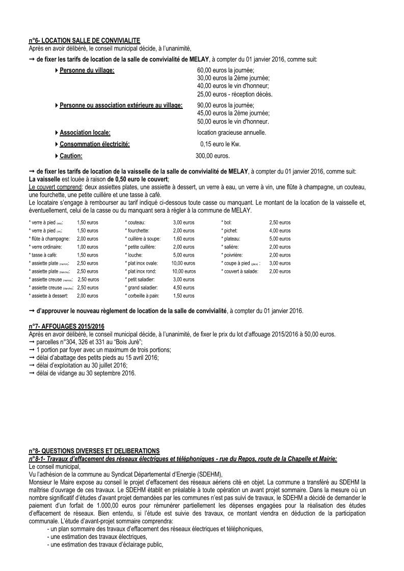 Conseil municipal reduit du 02 octobre 2015 page 2