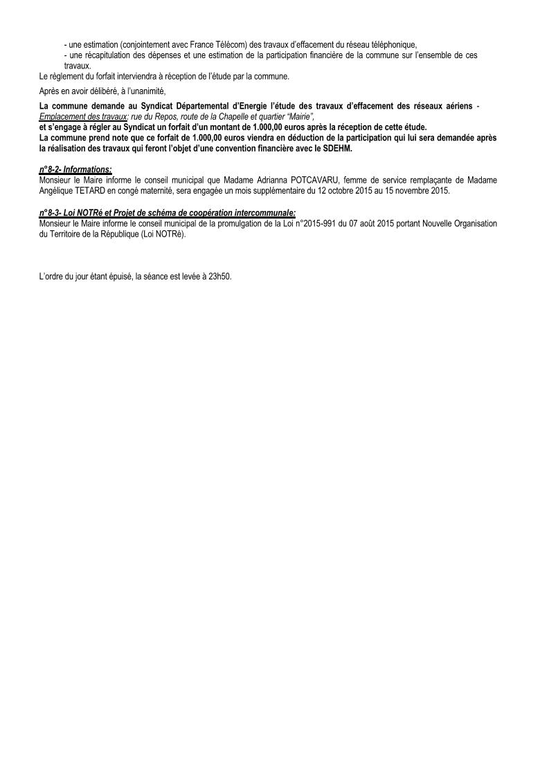 Conseil municipal reduit du 02 octobre 2015 page 3