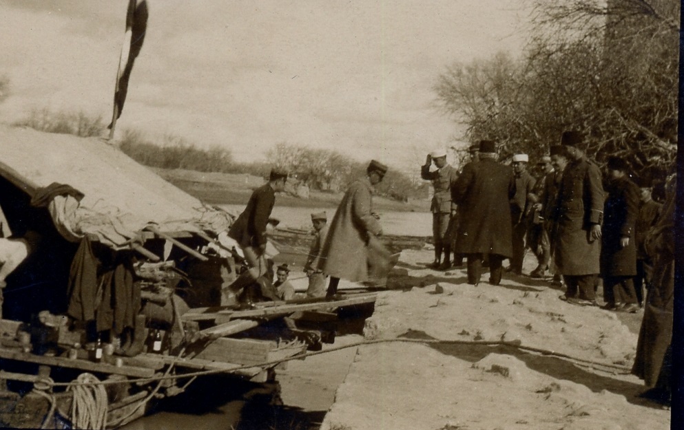 1921 Syrie Deir ez zor apres reception aotorites militaires