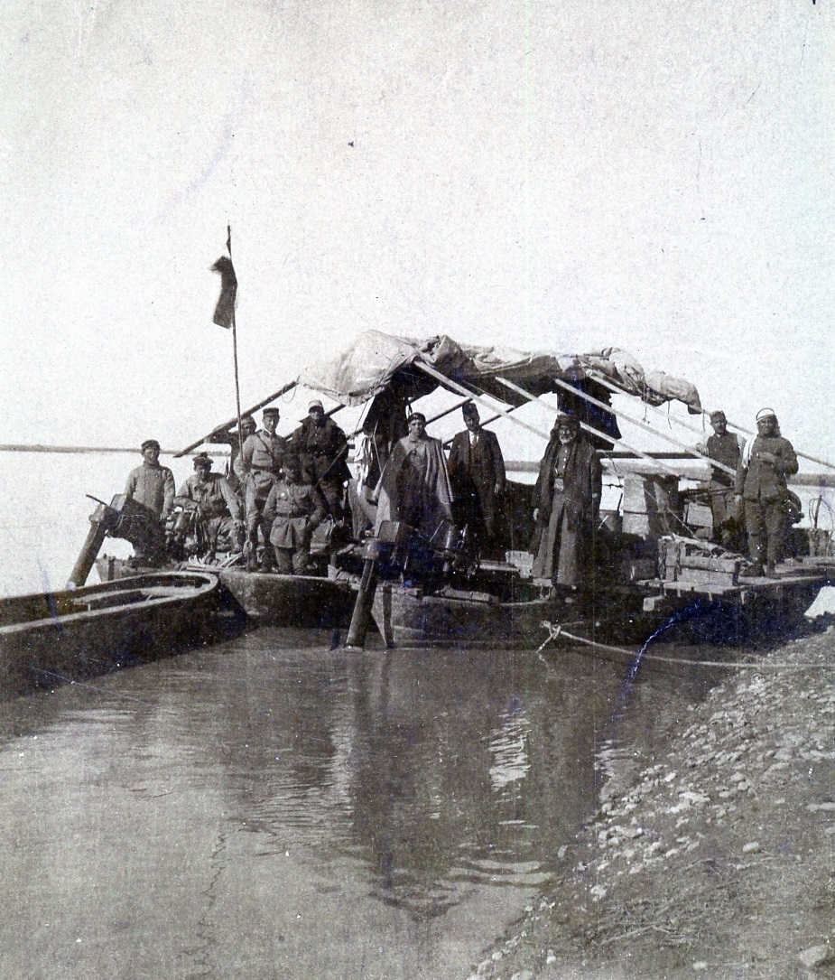 1922 mission fluiviale Euphrate Rakka